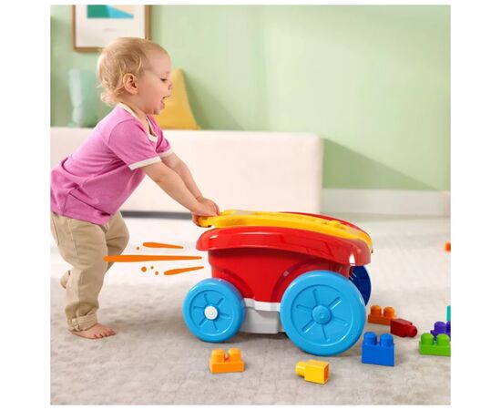 Конструктор Mega Bloks візок для збирання кубиків (JFR30), зображення 7 Конструктор Mega Bloks візок для збирання кубиків (JFR30), зображення 7