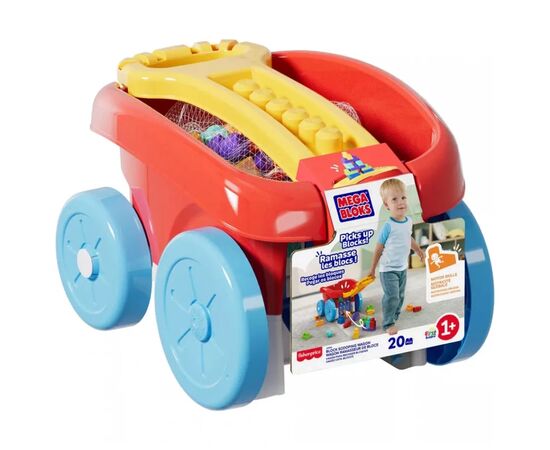 Конструктор Mega Bloks візок для збирання кубиків (JFR30) Конструктор Mega Bloks візок для збирання кубиків (JFR30)