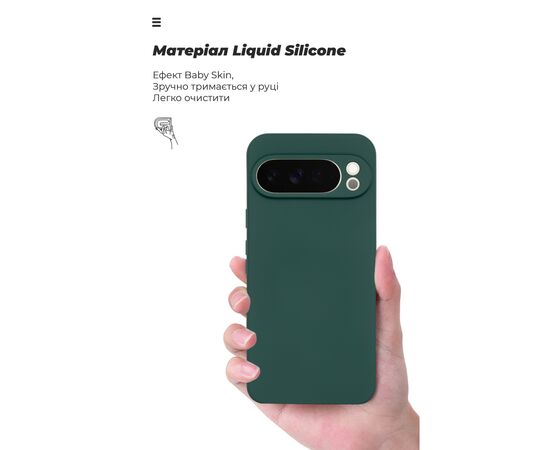 Чехол для мобильного телефона Armorstandart ICON Google Pixel 10 Pro XL 5G Camera cover Dark Green (ARM87465), изображение 7