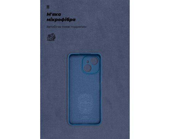 Чехол для мобильного телефона Armorstandart ICON Tecno Spark 40C 4G Camera cover Dark Blue (ARM87940), изображение 4