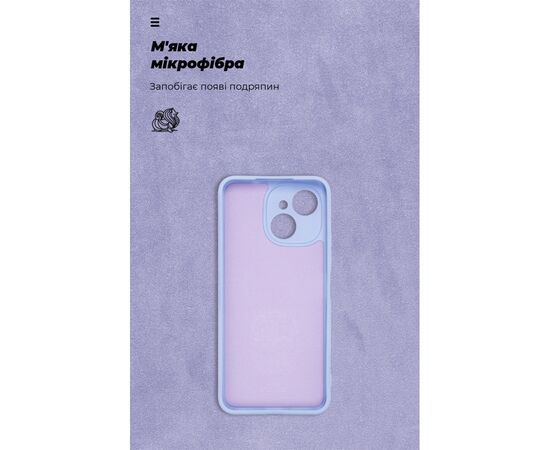 Чехол для мобильного телефона Armorstandart ICON Tecno Spark 40C 4G Camera cover Lavender (ARM87942), изображение 4