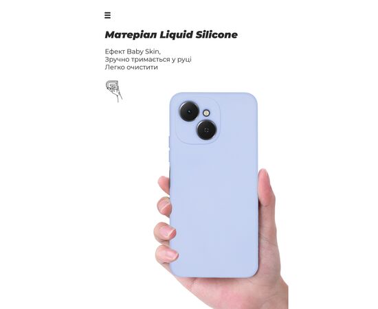 Чехол для мобильного телефона Armorstandart ICON Tecno Spark 40C 4G Camera cover Lavender (ARM87942), изображение 7