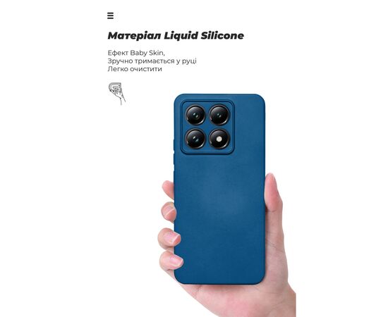 Чохол до мобільного телефона Armorstandart ICON Xiaomi 14T Camera cover Dark Blue (ARM88502), зображення 7