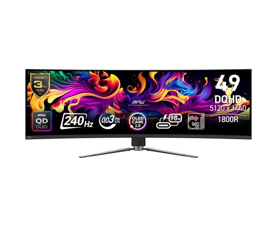 Монитор MSI MPG 491CQPX QD-OLED Монитор MSI MPG 491CQPX QD-OLED
