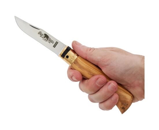 Нож Old Bear Classic L, C70 steel, Olive (9306/21_LU), изображение 5 Нож Old Bear Classic L, C70 steel, Olive (9306/21_LU), изображение 5