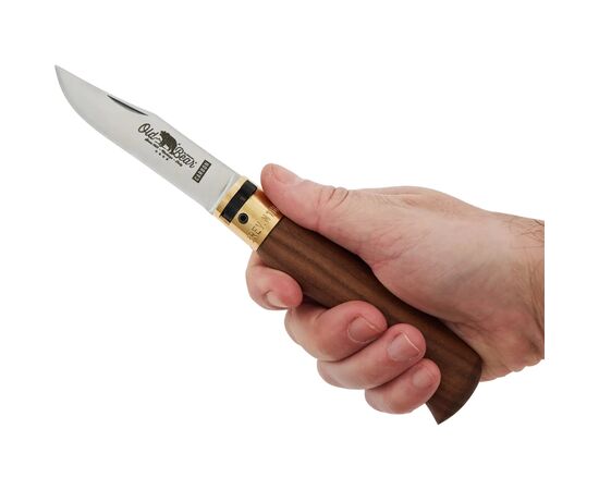 Нож Old Bear Classic L, C70 steel, Walnut (9306/21_LN), изображение 5 Нож Old Bear Classic L, C70 steel, Walnut (9306/21_LN), изображение 5