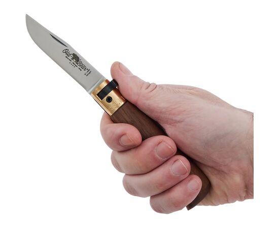 Нож Old Bear Classic S, 420 steel, Walnut (9307/17_LN), изображение 5 Нож Old Bear Classic S, 420 steel, Walnut (9307/17_LN), изображение 5