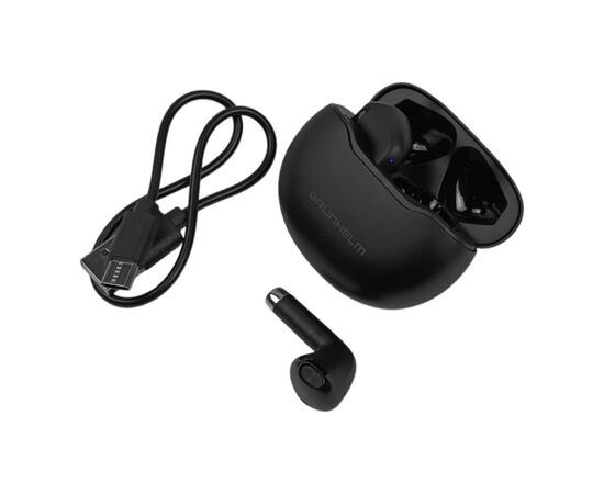 Навушники Grunhelm GBE-966 Wireless Black (138235), зображення 4 Навушники Grunhelm GBE-966 Wireless Black (138235), зображення 4
