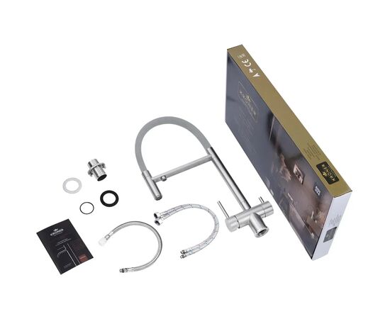 Смеситель Kroner Klassisch-ESG03815GRA (CV027934), изображение 8 Смеситель Kroner Klassisch-ESG03815GRA (CV027934), изображение 8