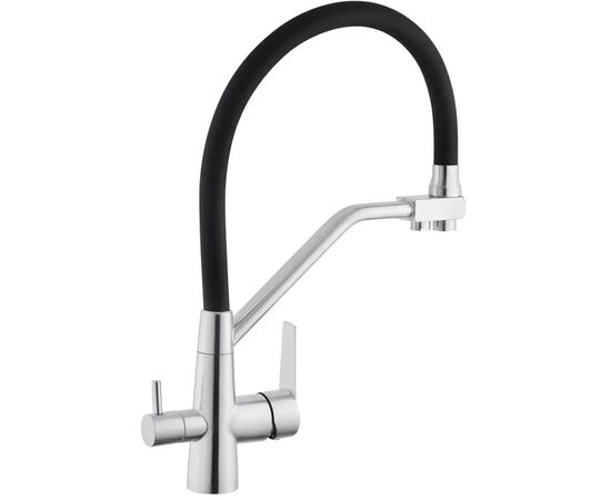 Смеситель Kroner Klassisch-ESG03817BLK (CV027936), изображение 2 Смеситель Kroner Klassisch-ESG03817BLK (CV027936), изображение 2