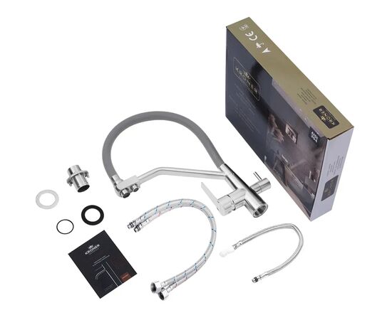 Смеситель Kroner Klassisch-ESG03817GRA (CV027937), изображение 8 Смеситель Kroner Klassisch-ESG03817GRA (CV027937), изображение 8