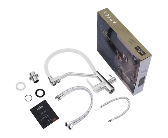 Смеситель Kroner Klassisch-ESG03817WHI (CV027938), изображение 8 Смеситель Kroner Klassisch-ESG03817WHI (CV027938), изображение 8