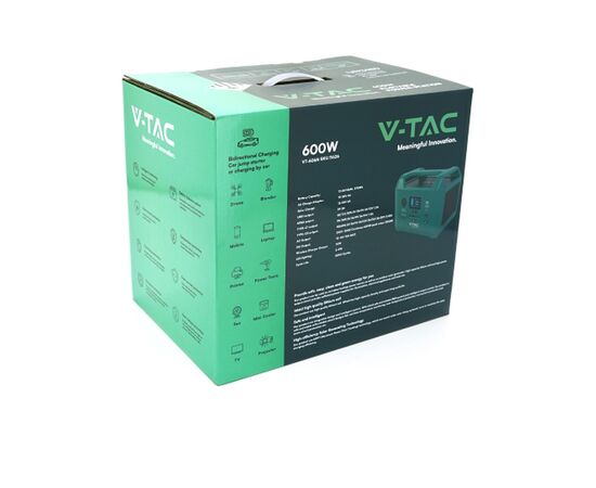 Зарядна станція V-TAC 600W, 576Wh (VT-606N), зображення 6