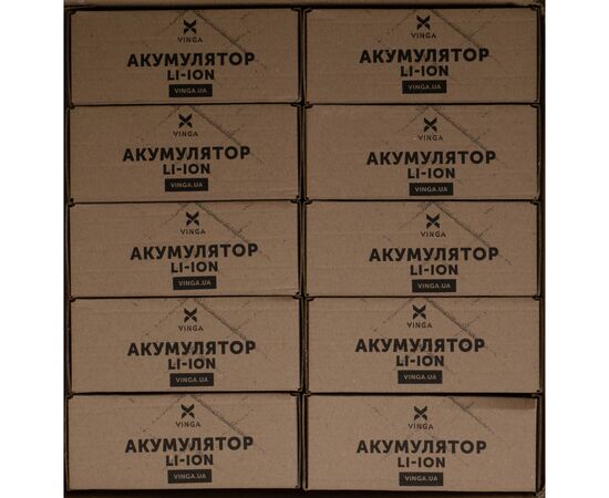 Акумулятор для дрона Vinga Li-ion 6S3P 16500mAh коробка 10 шт. (JHY Li-Ion 21700 5500mAh) (V6S3P-10PCS-16500MAH), зображення 5