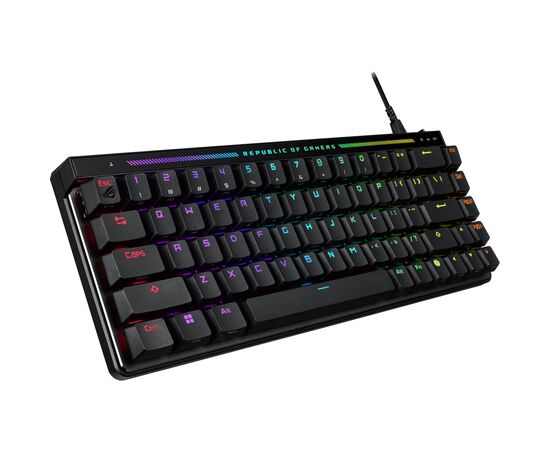 Клавиатура ASUS ROG Falchion Ace HFX USB Eng Black (90MP03VE-BKUA20), изображение 3