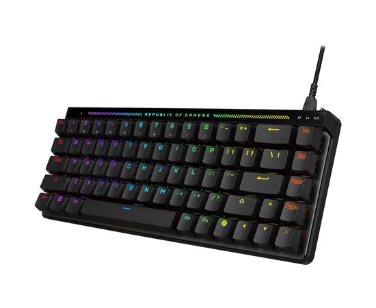 Клавиатура ASUS ROG Falchion Ace HFX USB Eng Black (90MP03VE-BKUA20), изображение 4