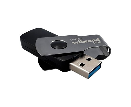 USB флеш накопитель Wibrand 16GB Lizard Black USB 3.2 (WI3.2/LI16P9B)
