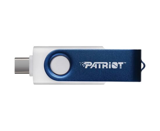 USB флеш накопитель Patriot 512GB Xporter X550 White-Blue USB 3.2/Type-C (PS512GX550AAD), изображение 3 USB флеш накопитель Patriot 512GB Xporter X550 White-Blue USB 3.2/Type-C (PS512GX550AAD), изображение 3