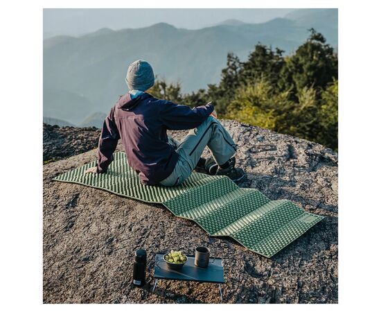 Туристичний килимок Naturehike CNK2450WS044 195x60х1,8см зелений (6927595788356), зображення 9 Туристичний килимок Naturehike CNK2450WS044 195x60х1,8см зелений (6927595788356), зображення 9