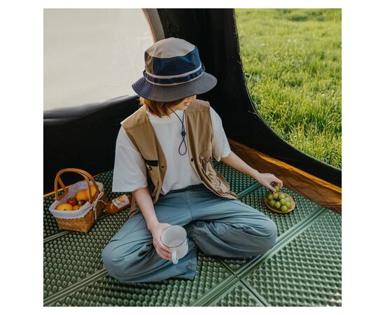 Туристичний килимок Naturehike CNK2450WS044 подвійний 200x120х1,8см синій (6927595791097), зображення 4 Туристичний килимок Naturehike CNK2450WS044 подвійний 200x120х1,8см синій (6927595791097), зображення 4