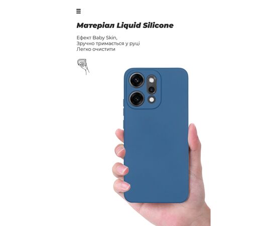 Чохол до мобільного телефона Armorstandart ICON OPPO Reno14 Pro 5G Camera cover Dark Blue (ARM87569), зображення 7