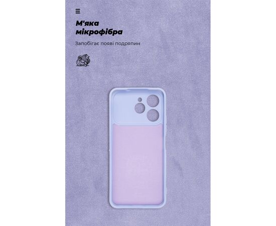 Чехол для мобильного телефона Armorstandart ICON Tecno Spark 40 4G Camera cover Lavender (ARM87937), изображение 4