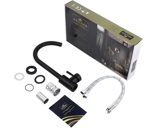 Змішувач Kroner Klassisch-SCH035B (CV023003), зображення 8 Змішувач Kroner Klassisch-SCH035B (CV023003), зображення 8