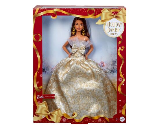 Кукла Barbie Signature Праздничная брюнетка (JBH97), изображение 2