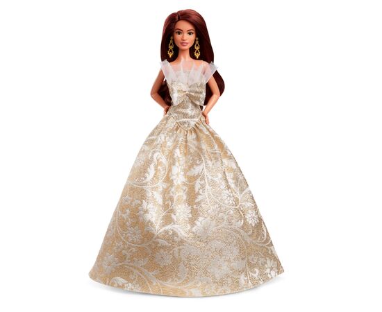 Кукла Barbie Signature Праздничная брюнетка (JBH97)