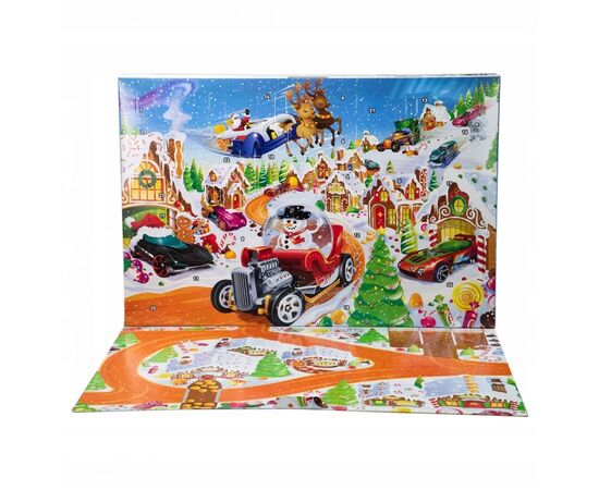 Игровой набор Hot Wheels Адвент-календарь 2025 (JCB47), изображение 2