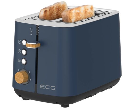 Тостер ECG ST 2768 Timber Petrol, зображення 8 Тостер ECG ST 2768 Timber Petrol, зображення 8