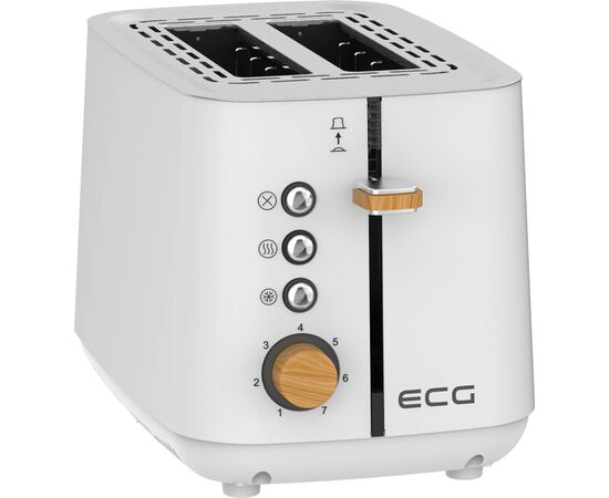 Тостер ECG ST 2768 Timber White Тостер ECG ST 2768 Timber White