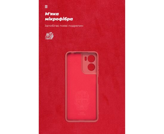 Чехол для мобильного телефона Armorstandart ICON Motorola G05 / E15 Camera cover Dark Red (ARM82985), изображение 4