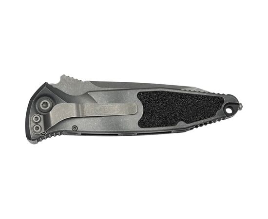 Нож Microtech Socom Elite Auto Tanto Point Apocalyptic Weathered Metal (161A-10APWME), изображение 4 Нож Microtech Socom Elite Auto Tanto Point Apocalyptic Weathered Metal (161A-10APWME), изображение 4