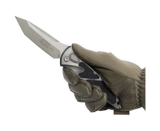 Нож Microtech Socom Elite Auto Tanto Point Apocalyptic Weathered Metal (161A-10APWME), изображение 5 Нож Microtech Socom Elite Auto Tanto Point Apocalyptic Weathered Metal (161A-10APWME), изображение 5