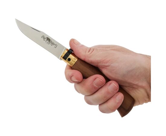 Ніж Old Bear Classic M, 420 steel, Walnut (9307/19_LN), зображення 5 Ніж Old Bear Classic M, 420 steel, Walnut (9307/19_LN), зображення 5