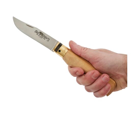 Ніж Old Bear Classic XL, 420 steel, Olive (9307/23_LU), зображення 5 Ніж Old Bear Classic XL, 420 steel, Olive (9307/23_LU), зображення 5