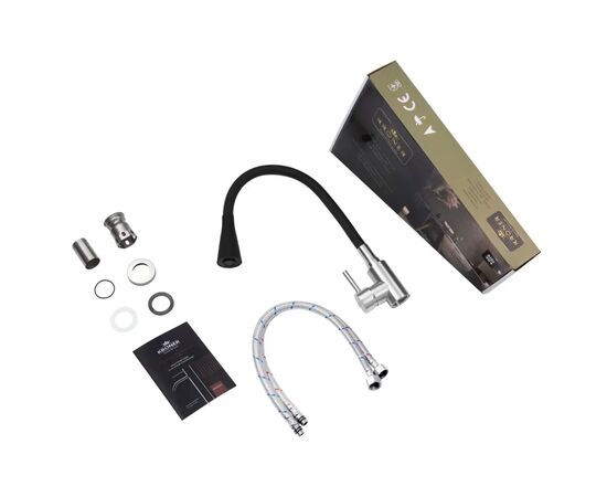 Смеситель Kroner Klassisch-ESG031BLK (CV035371), изображение 7 Смеситель Kroner Klassisch-ESG031BLK (CV035371), изображение 7