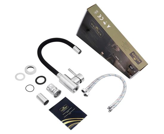 Смеситель Kroner Klassisch-ESG035BLK (CV024353), изображение 7 Смеситель Kroner Klassisch-ESG035BLK (CV024353), изображение 7