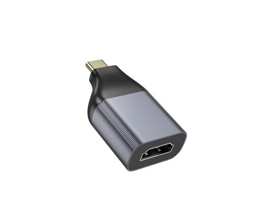 Перехідник USB-C to HDMI F gray HOCO (6942007645584), зображення 2