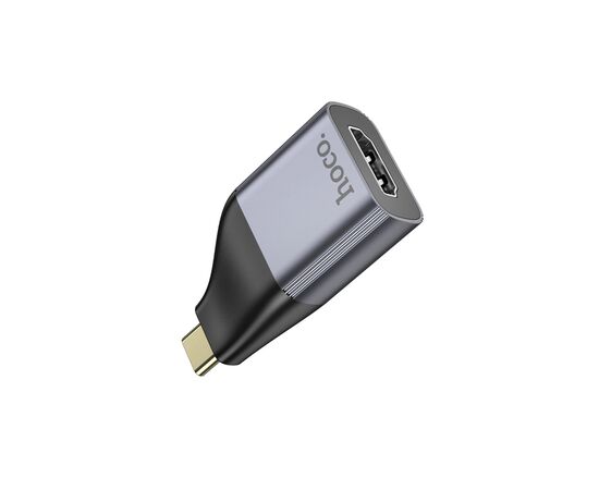 Перехідник USB-C to HDMI F gray HOCO (6942007645584), зображення 4