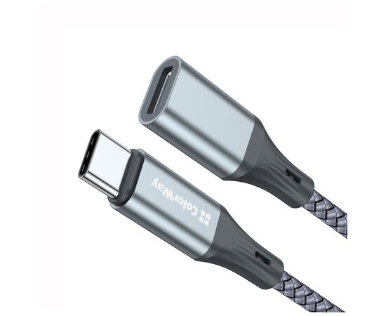 Переходник USB-C M to Lightning F 0.17m gray ColorWay (CW-AD-CL), изображение 4