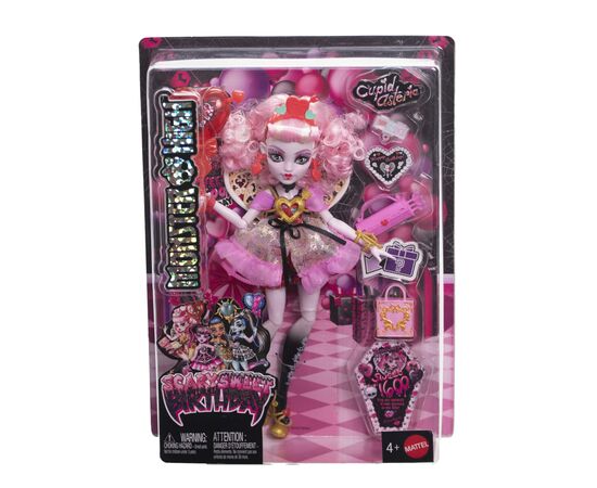 Лялька Monster High Страх який солодкий день народження Купідон (JBG77), зображення 6 Лялька Monster High Страх який солодкий день народження Купідон (JBG77), зображення 6