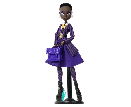 Кукла Monster High коллекционная Бьянка в школьной форме, X Wednesday (JDR71), изображение 2