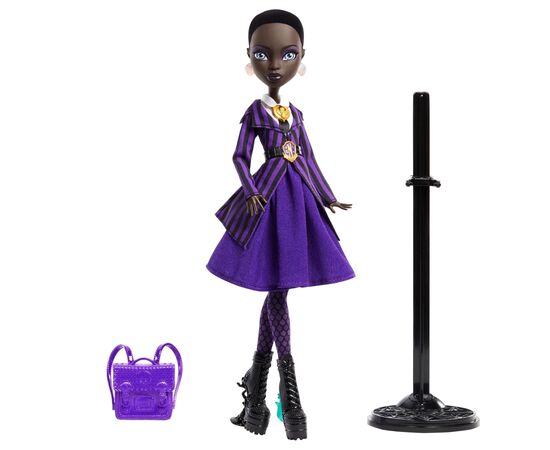 Кукла Monster High коллекционная Бьянка в школьной форме, X Wednesday (JDR71), изображение 3