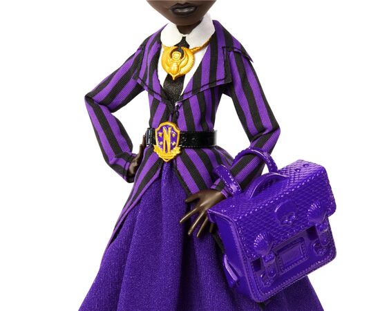 Кукла Monster High коллекционная Бьянка в школьной форме, X Wednesday (JDR71), изображение 5