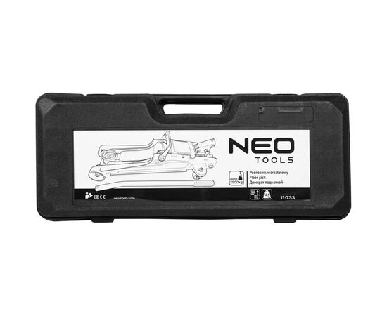 Домкрат Neo Tools гідравлічний, підкатний, 2.5т, 85-385мм (11-733), зображення 10 Домкрат Neo Tools гідравлічний, підкатний, 2.5т, 85-385мм (11-733), зображення 10
