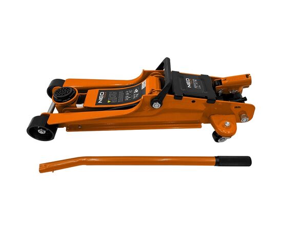 Домкрат Neo Tools гідравлічний, підкатний, 2.5т, 85-385мм (11-733) Домкрат Neo Tools гідравлічний, підкатний, 2.5т, 85-385мм (11-733)