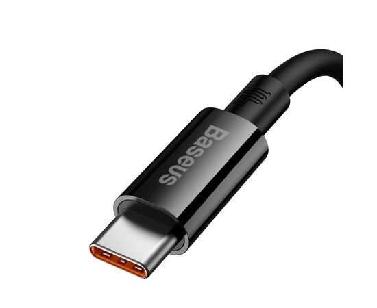 Дата кабель USB 2.0 AM to USB-C 1.5m 100W black Baseus (P10320102114-01), зображення 3 Дата кабель USB 2.0 AM to USB-C 1.5m 100W black Baseus (P10320102114-01), зображення 3