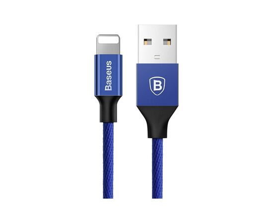 Дата кабель USB 2.0 AM to Lightning 1.2m navy blue Baseus (CALYW-13)
